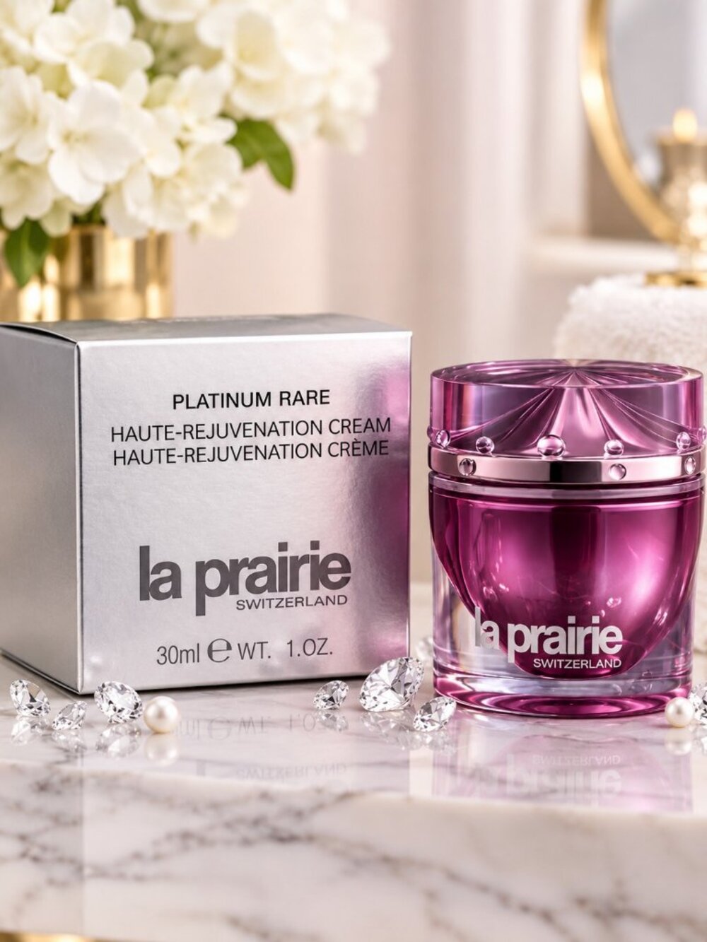 La Prairie Platinum Rare Haute-Rejuvenation Cream 30ml / 1 oz NEW Sealed